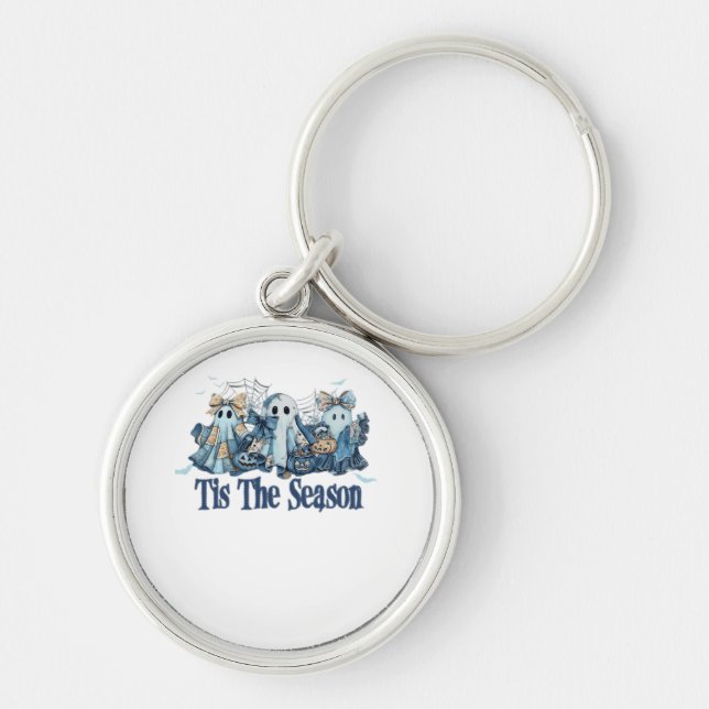 Chaveiro Tis The Season Boo Couquette Halloween Spooky Seas (Frente)