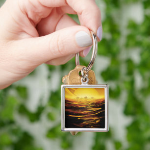 Chaveiro Titã maior lua do planeta Saturno