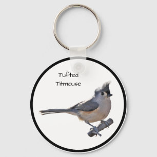 Chaveiro Titmouse tufado