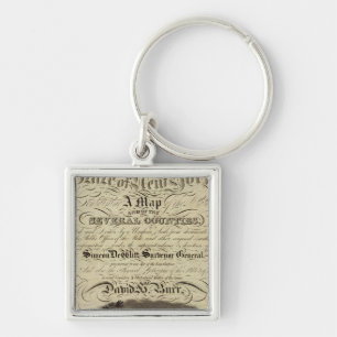 Chaveiro Título Page Atlas, Estado de Nova York