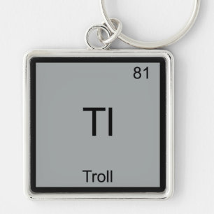 Chaveiro Tl - Elemento Engraçado do Troll Memória Química P