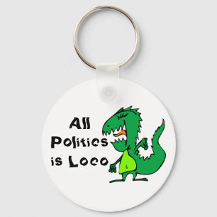 Chaveiro Toda a Política é Loco