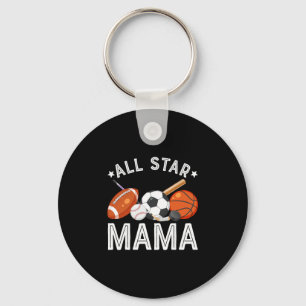 Chaveiro Toda Estrela Mamãe Do Menino Do Aniversário Sketll