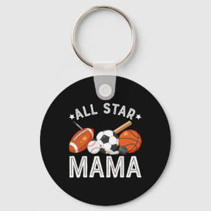 Chaveiro Toda Estrela Mamãe Do Menino Do Aniversário Sketll