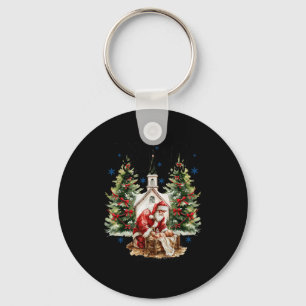 Chaveiro Toda Joelho Se Dobrará Cena de Natal Religioso Chr