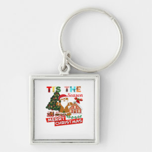 Chaveiro Todos Amam Um No Natal Santas De Natal Com