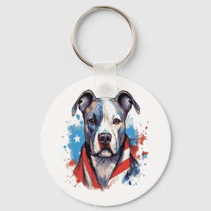 Chaveiro TODOS OS AMADORES AMERICANOS DE CÃO - touro 2