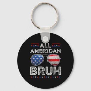 Chaveiro Todos Os Americanos Bruh 4 De Julho Meninos Patrió