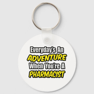Chaveiro Todos os dias é uma aventura... farmacêutica
