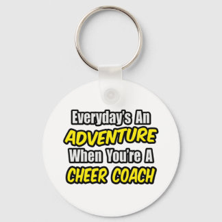 Chaveiro Todos os dias é uma aventura... um treinador anima