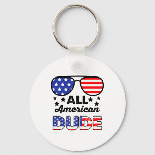 Chaveiro Todos Os Homens Americanos 4 De Julho Patrióticos