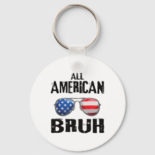 Chaveiro Todos Os Homens Patrióticos do Bruh 4 De Julho