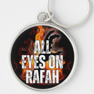 Chaveiro TODOS OS OLHOS NA RAFAH - Rafah Gaza Massacre na P
