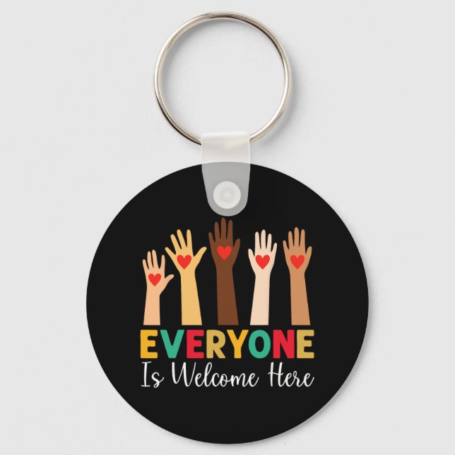 Chaveiro Todos São Bem-Vindo Aqui Idaho T-shirt.png (Frente)