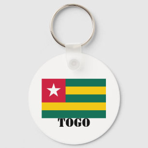CHAVEIRO TOGO, GHANA, NENHUMA MERCADORIA 1 AFRICANO DA