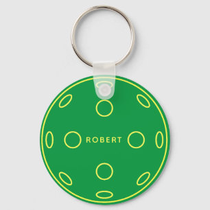 Chaveiro Token de Seletor Verde de Nome Personalizado