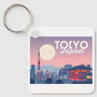 Chaveiro Tokyo Japan Pastel Design Viagem