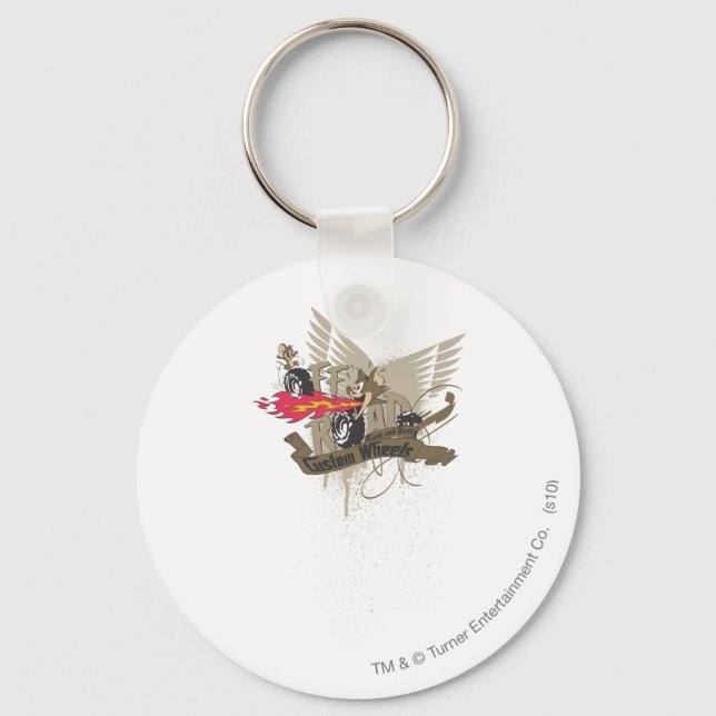 Chaveiro Tom e Jerry Custome Wheels (Frente)