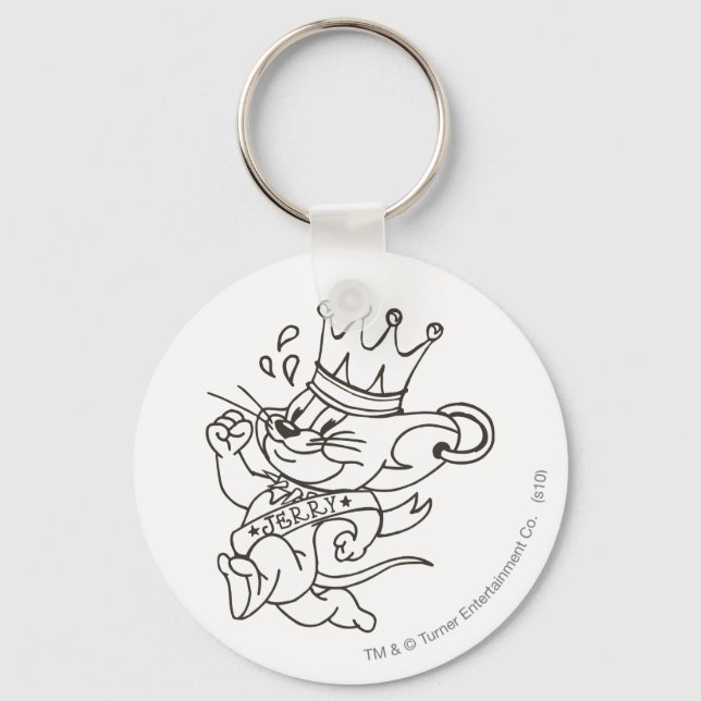 Chaveiro Tom e Jerry King Jerry (Frente)