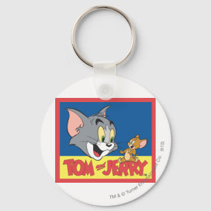 Chaveiro Tom E Jerry Logo Flat