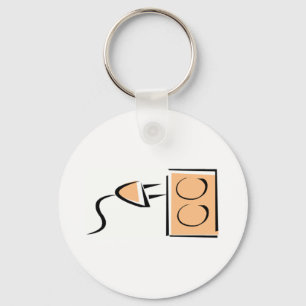 Chaveiro Tomada elétrica da tomada