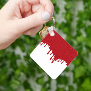 Chaveiro Tomate Vermelho Drip – Edição Sangue & Ge