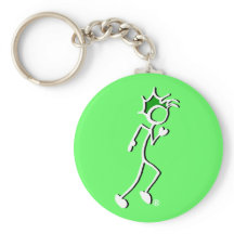 Tons verdes Stick-With-Sport Runner Stickman
