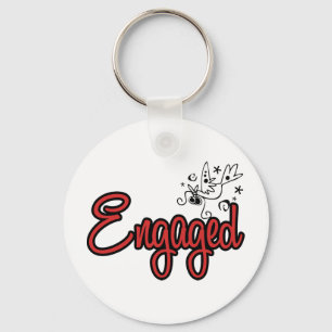 Chaveiro ToonDoveEngagedRed
