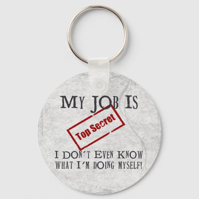 Chaveiro Top Secret! (Frente)