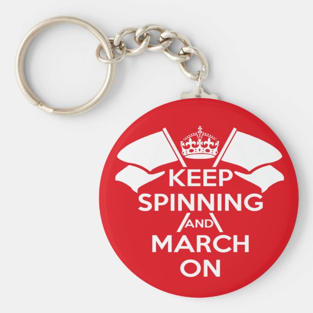 Chaveiro Toque de Chave de Guarda de Cor (Frente)