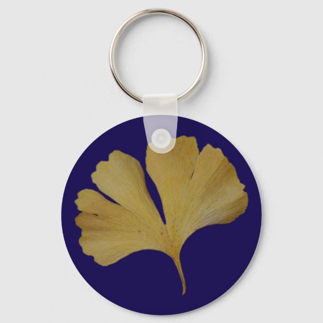 Chaveiro Toque de Chave Folha do Ginkgo (Frente)