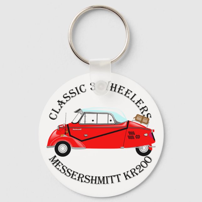 Chaveiro Toque de Chaves do Messerschmitt KR200 (Frente)