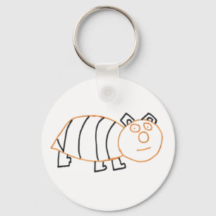 Chaveiro Toque de teclas de botão Básico do Urso Básico de 