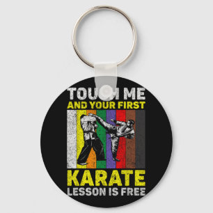 Chaveiro Toque Em Mim E Sua Lição De Karate É Livre