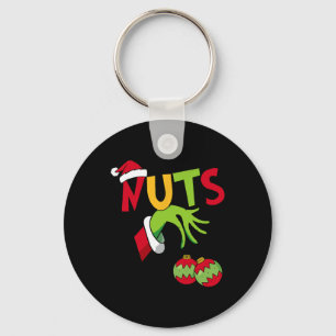 Chaveiro Tórax de Natal Nozes Castanhas Natal Casal Combina
