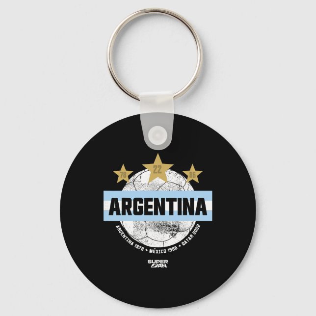 Chaveiro Torcida Argentina Copa do Mundo 2026 _4  (Frente)