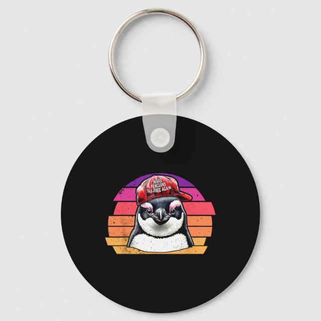 Chaveiro Tornar O Pinguim Isento De Imposto Novamente - Res (Frente)