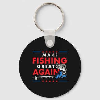Chaveiro Torne a Pesca Grande Novamente Fun Pesqueiro Pesca