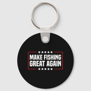 Chaveiro Torne a Pesca Grande Novamente Trump Humor Pescado