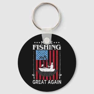 Chaveiro Torne a Pesca Grande Novamente Trump Humorístico P