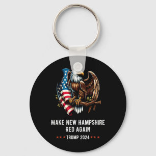 Chaveiro Torne New Hampshire Vermelho Novamente Águia Repub