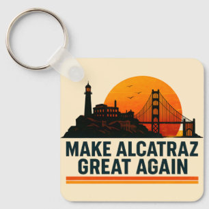 Chaveiro Torne O Excelente Alcatraz Engraçado Novamente