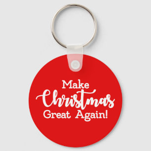 Chaveiro Torne o Natal Grande Novamente Trump MAGA presente