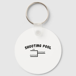 Chaveiro Torneio de Piscina Engraçado Torneio Me Qualquer B