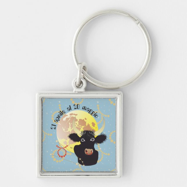Chaveiro Toro 21 prile al 20 maggio Portachiavi (Frente)