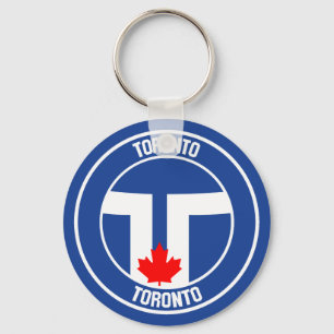 Chaveiro Toronto Round Emblem