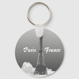 Chaveiro Torre Eiffel de Paris oscila em cloud keyring