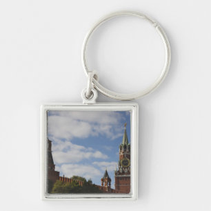 Chaveiro Torre Spasskaya na Praça Vermelha, Moscou, Rússia
