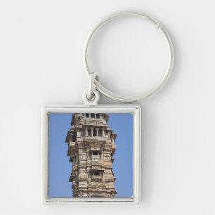Chaveiro Torre Victoria no Forte Chittorgarh, Índia