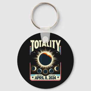 Chaveiro Total Eclipse Solar 2024 Totalidade Funny Total Ec